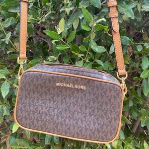Michael Kors Double Zipper Crossbody